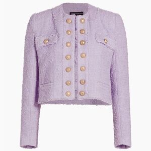 Generation Love Lilac Karson Tweed Jacket